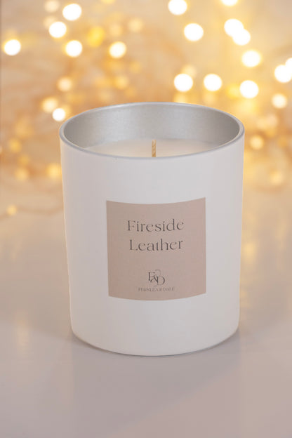 Fireside Leather - Leather & Cognac Candle